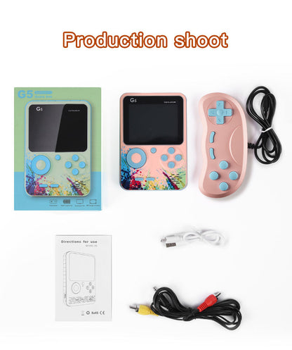 Mini Retro Game Console – 666 in 1 Handheld TV Plug & Play