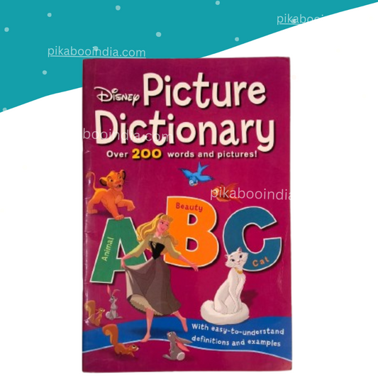 Picture Dictionary Book – 200+ Words with Colourful Illustration