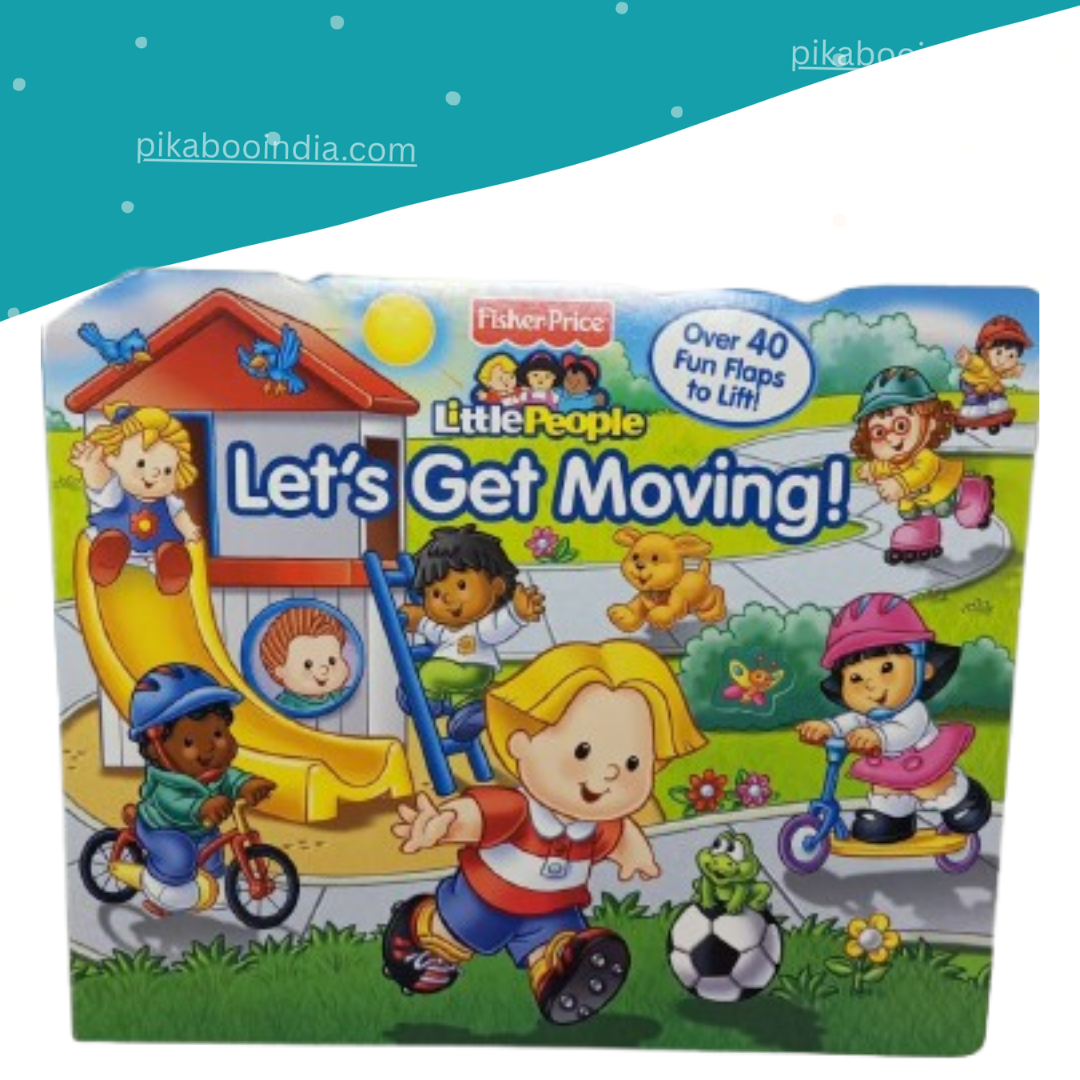 Little People Let’s Get Moving! – Fun Activity Book for Kids
