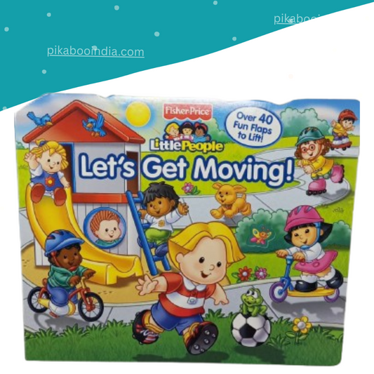 Little People Let’s Get Moving! – Fun Activity Book for Kids