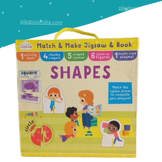 Match & Make Jigsaw Puzzle & Book | Fun Learning for Kids