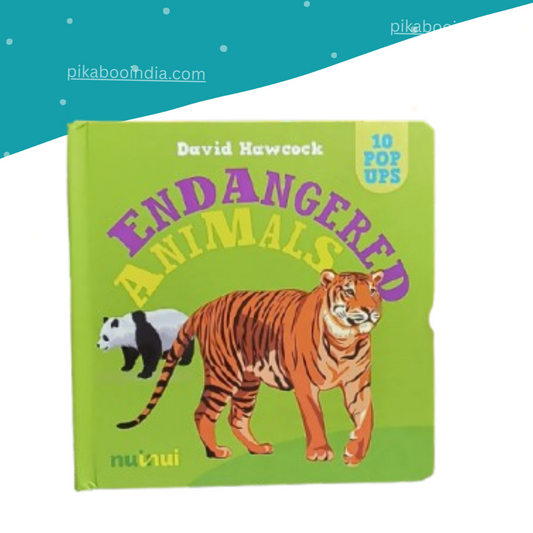 Endangered Animals 10 Pop Ups