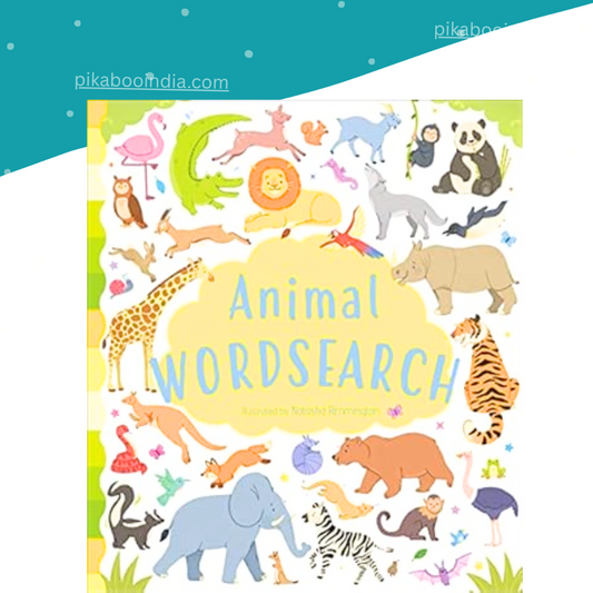 Animal Wordsearch Book: Fun Puzzle Adventure for Kids and Adults.