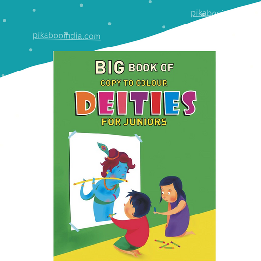 Big Book of Copy to Colour Deities | Fun Educational Book