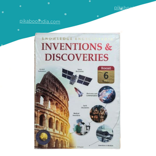 Inventions & Discoveries - Collection of 6 Books: Knowledge Encyclopedia For Children