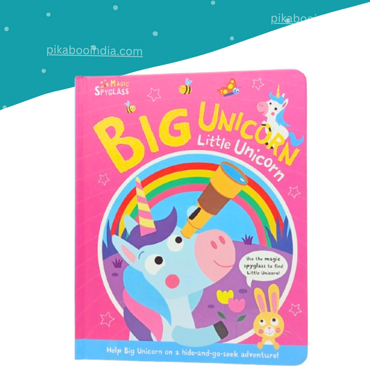 Seek and Find Searchlight: Big Unicorn Little Unicorn