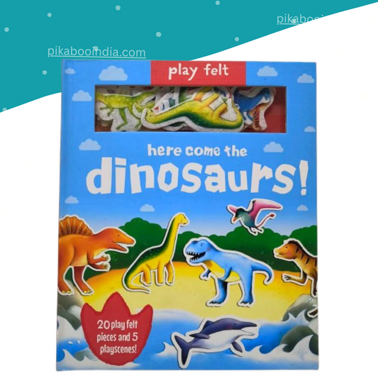 Soft Felt Play Book – Dinosaurs for Kids’ Learning Fun
