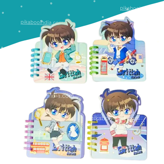 Kawaii British Boy Mini Diary – Cute A6 Notebook for Kids