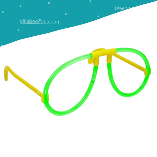 LED Glow Stick Hair Clip & Eyewear – Night Party Fun
