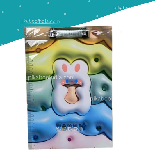 3D Printed Writing Pad – Durable Lightweight Clipboard with Clip for Kids’ Study