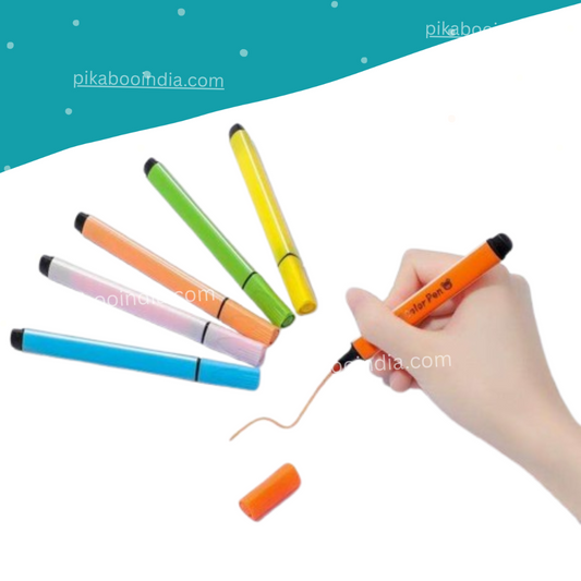 36 Color Triangular Watercolor Pen Set – Washable DIY Art Markers