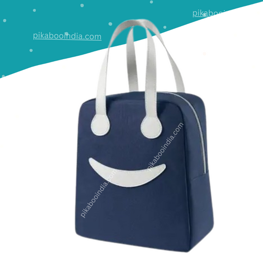 Smiley Lunch Bags for All Ages | Fun & Versatile Insulated Bags