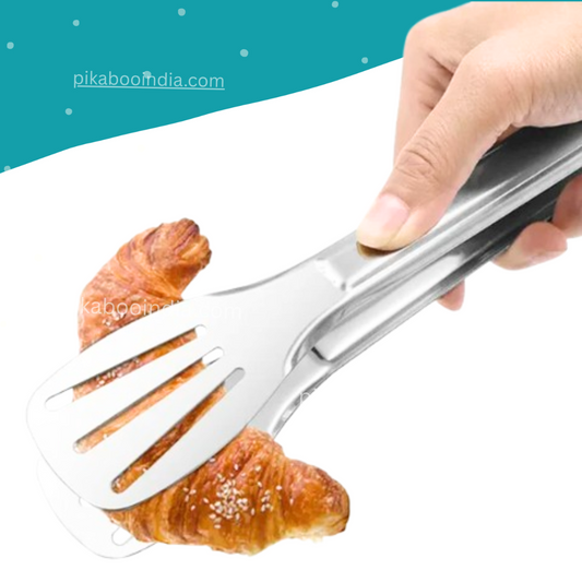 Stainless Steel Multipurpose Tong – Non-Slip Cooking Clip