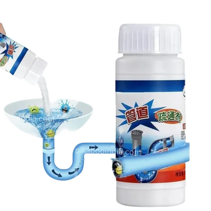 Toilet & Drain Cleaner Powder – Fast-Acting Clog Remover for Pipes & Septic Use