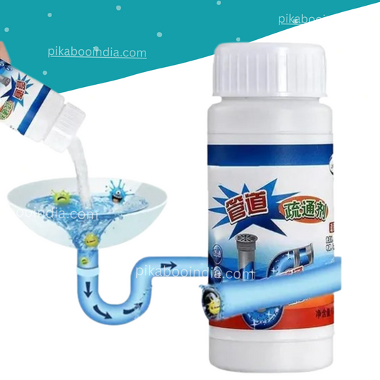 Toilet & Drain Cleaner Powder – Fast-Acting Clog Remover for Pipes & Septic Use