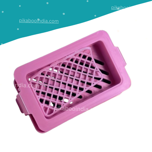 Elastic Mesh Bubble Box – Foaming Soap Holder for Shower, Bath & Laundry Use