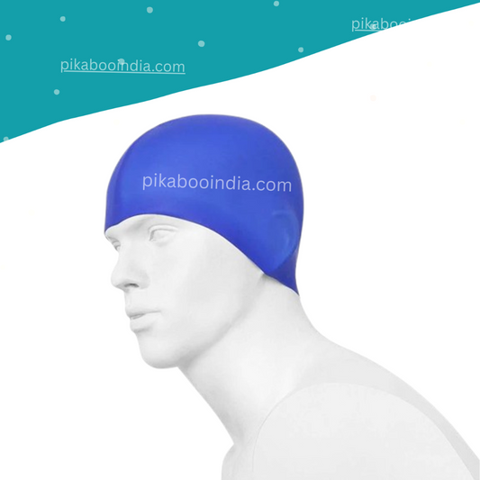 Unisex Silicone Swim Caps – Non-Slip Durable Pool Hats for Racing & Training