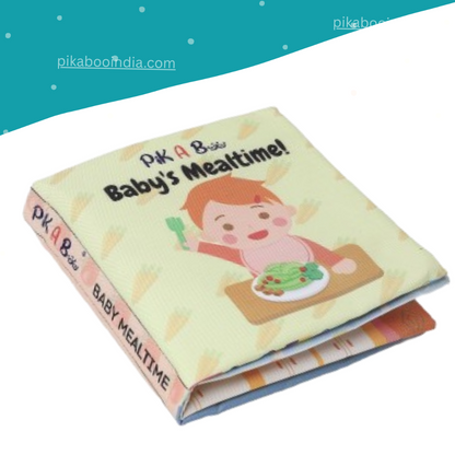 Baby Mealtime Cloth Books | Fun Feeding Adventures