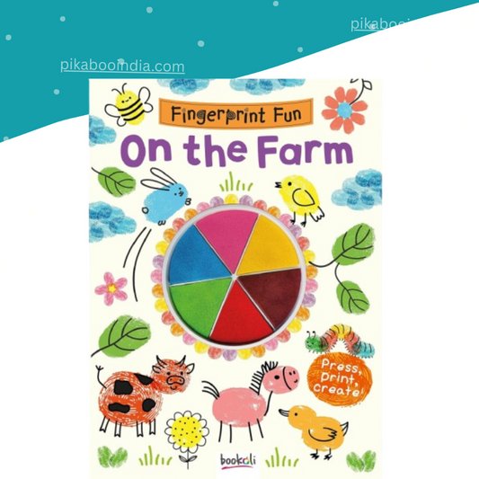 Let’s Make It Fingerprint Fun – On the Farm Activity Book