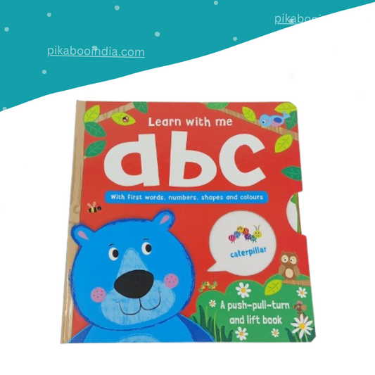 Learn With Me Abc - Push Pull Book