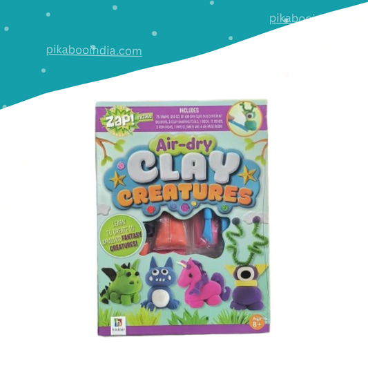 Zap Air-dry Clay Creatures