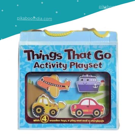 Things That Go Activity Playset