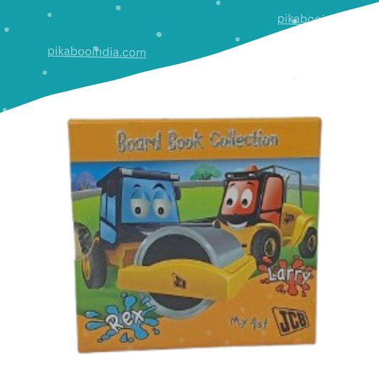 My First JCB Set of 4 Books | Early Learning for Kids