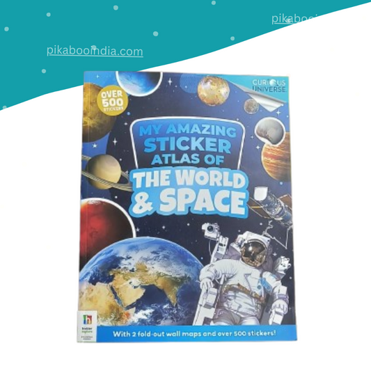 My Amazing Sticker Atlas of the World & Space