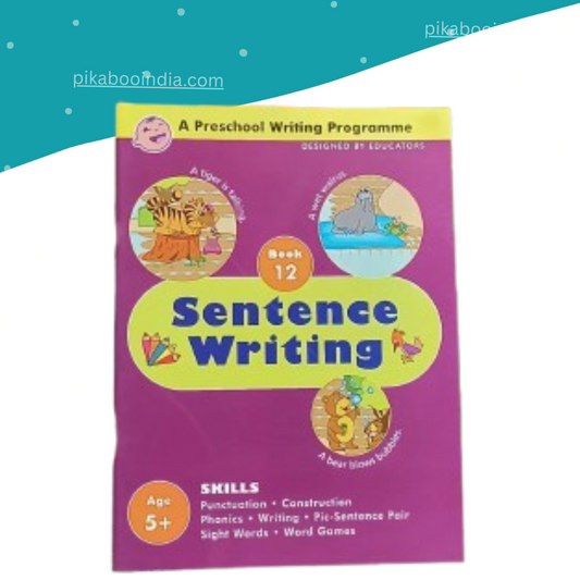 Preschool Writing Sentence Writing
