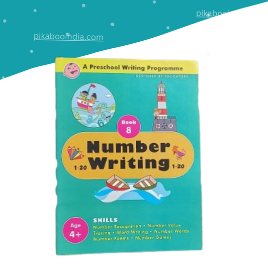 Preschool Writing Number Writing 1-20