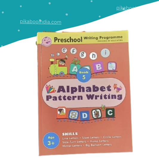 Preschool Writing Alphabet Pattern Writing