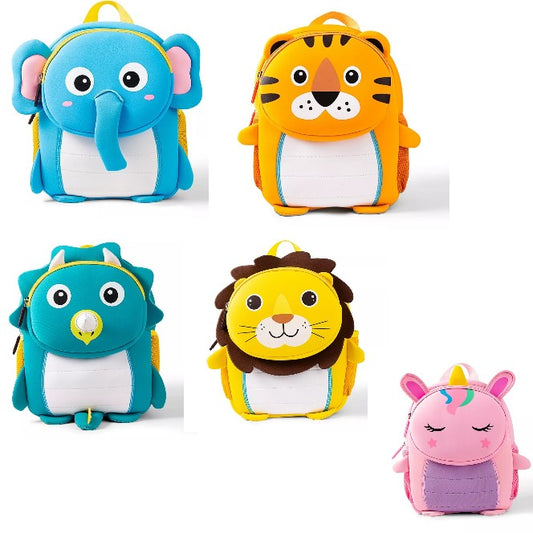 Animal Series Cute School Bag for Toddlers, Children (Any 1)