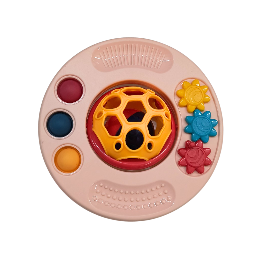 Montessori Sensory Rattle Teether Ball for Babies