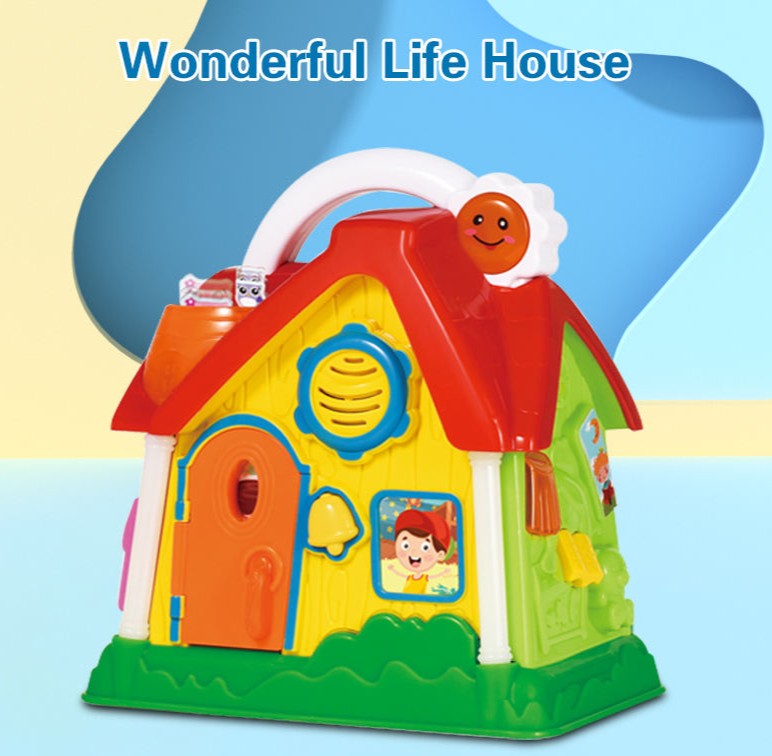 Musical Baby House Toy – Light-Up & Battery Operated