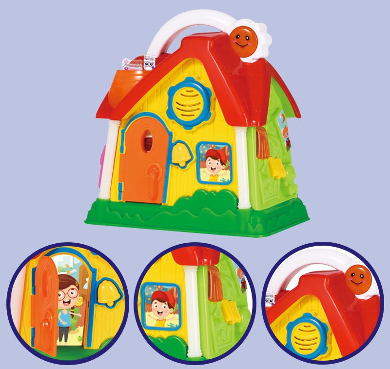 Musical Baby House Toy – Light-Up & Battery Operated