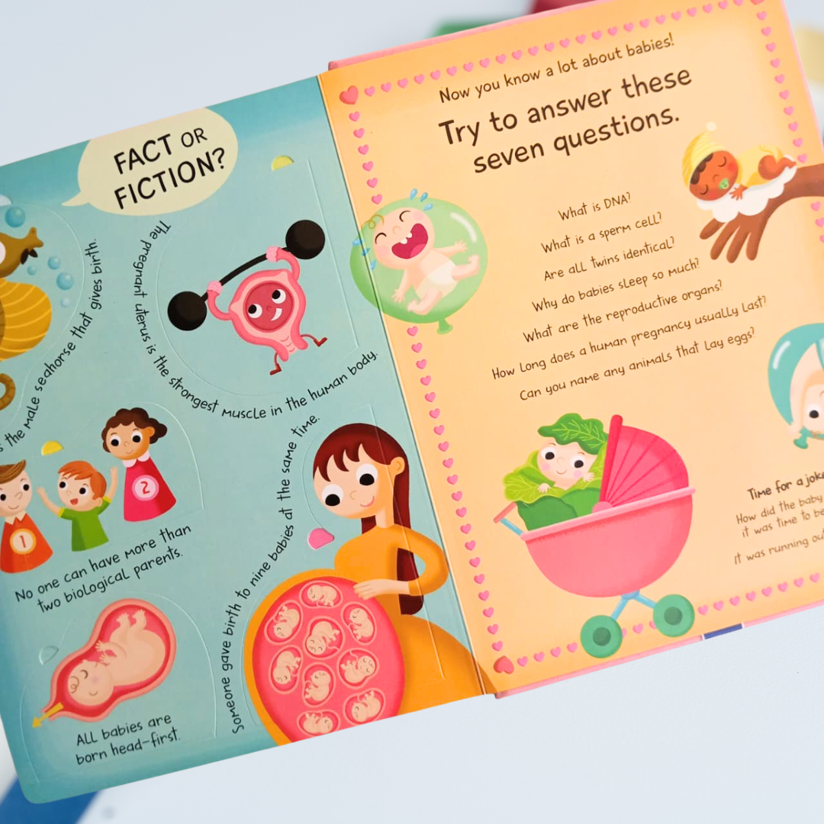 My Big Book of Answers – Babies Flap Book for Kids