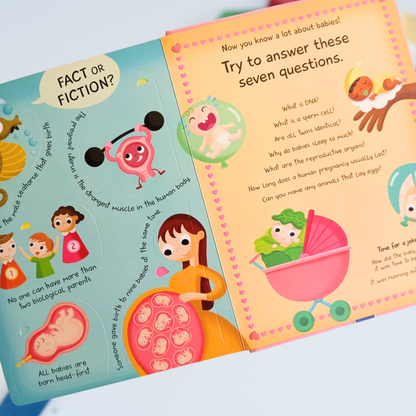 My Big Book of Answers – Babies Flap Book for Kids