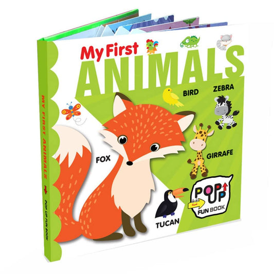 My First Animals - Pop-Up Fun Book