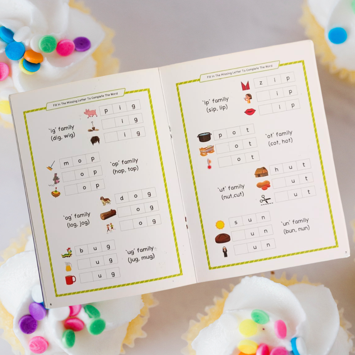 Pre loved My First Wipe Clean Book – Spellings for Kids