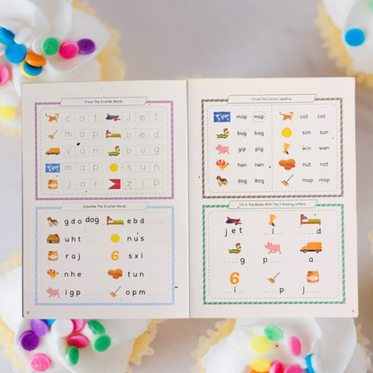 Pre loved My First Wipe Clean Book – Spellings for Kids