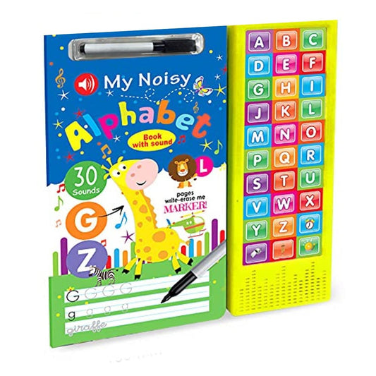 My Noisy Alphabet – 30 Click Sound Book | Fun Learning for Toddlers