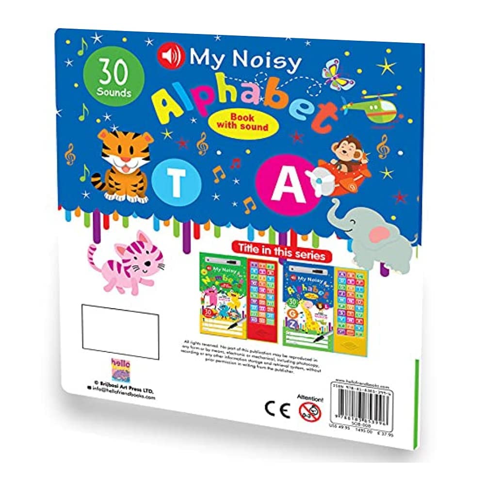 My Noisy Alphabet – 30 Click Sound Book | Fun Learning for Toddlers