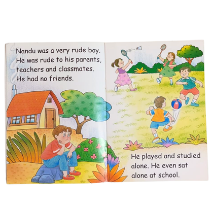 Nandu the Rude Boy – Easy to Read Story Book