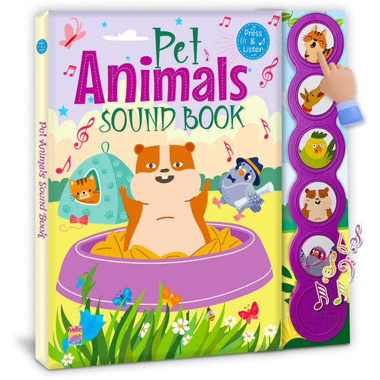 Pet Animal Sound Book – 5 Click | Interactive Learning for Kids
