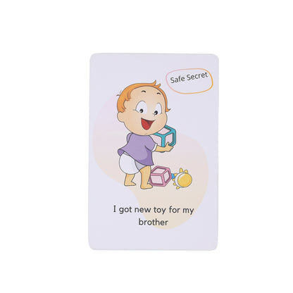 PiK A BOO Good Touch Bad Touch Flash Cards | Early Learning Fun (Set of 21)