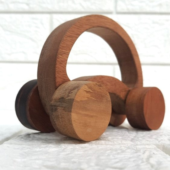 PiK A BOO Wooden Car with Tyres – Fun & Safe Playtime for Little Racers