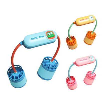 PiK A BOO Neck Fan – Hands-Free Rechargeable Cooling Fan for Kids & Adults