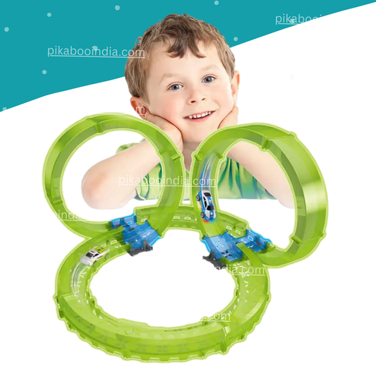 Glow Car Race Track – Electric 360° Stunt Toy for Kids