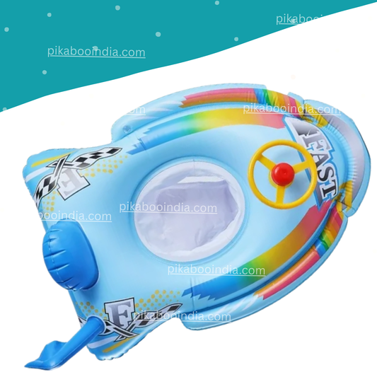 Motor Boat Float Tube – Baby Swim Ring with Seat