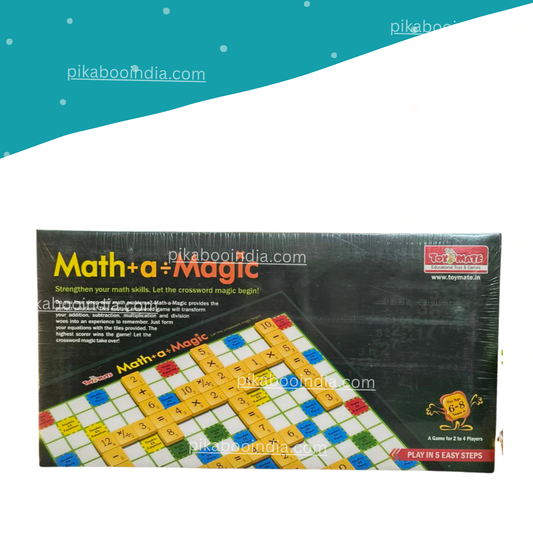 Math Magic Board Game – Fun Equation Puzzle Play